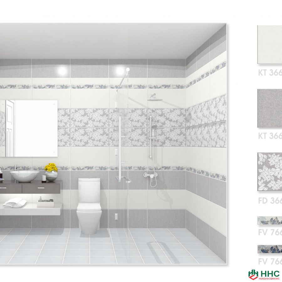 Gạch ốp tường 30x60 viglacera 3661